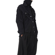 Load image into Gallery viewer, Ribbon Denim Long Sleeve Jacket
