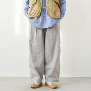 Vintage Loose Pocket Casual Trousers