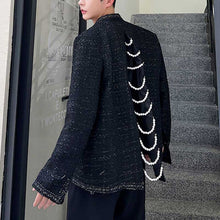 Load image into Gallery viewer, Back Slit Beads Decorative Jacket
