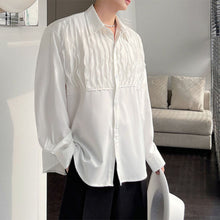 Load image into Gallery viewer, Ruffled Trim Casual Shirt
