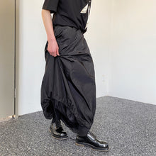 Load image into Gallery viewer, Adjustable Drawstring Large Hem A-line Skirt
