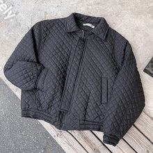 Load image into Gallery viewer, Winter Rhombus Plaid Cotton Jacket
