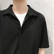 Load image into Gallery viewer, Solid Color Shirt Jumpsuit
