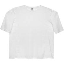Load image into Gallery viewer, Loose Crew Neck Pad Short Sleeve T-Shirt
